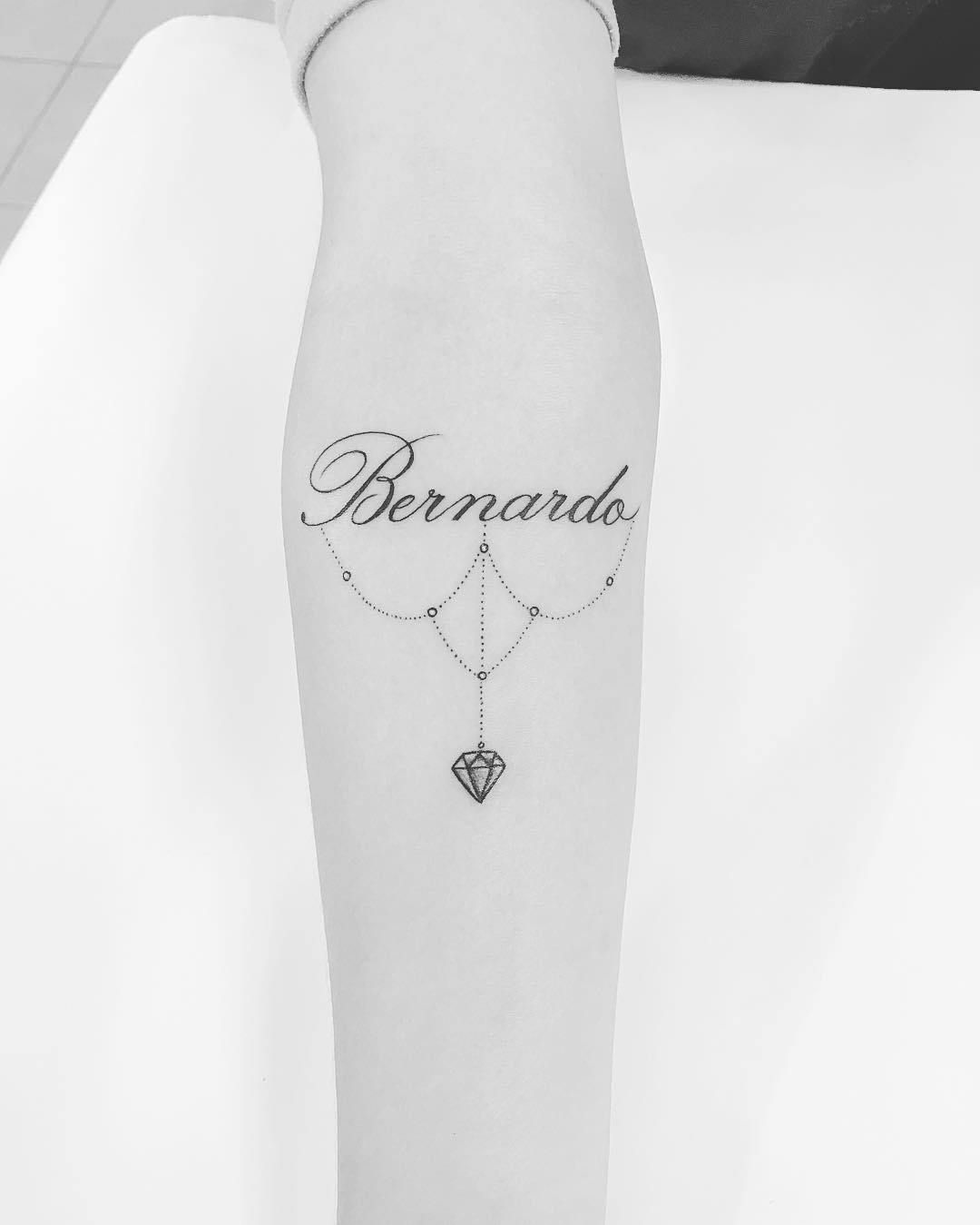 Tattoos von nombres benicio 15