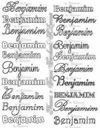 Tatuajes de nombres benjamin 26