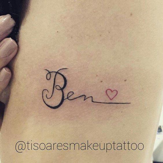 Tatuajes de nombres benjamin 18