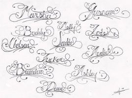 Tatuajes de nombres brandon