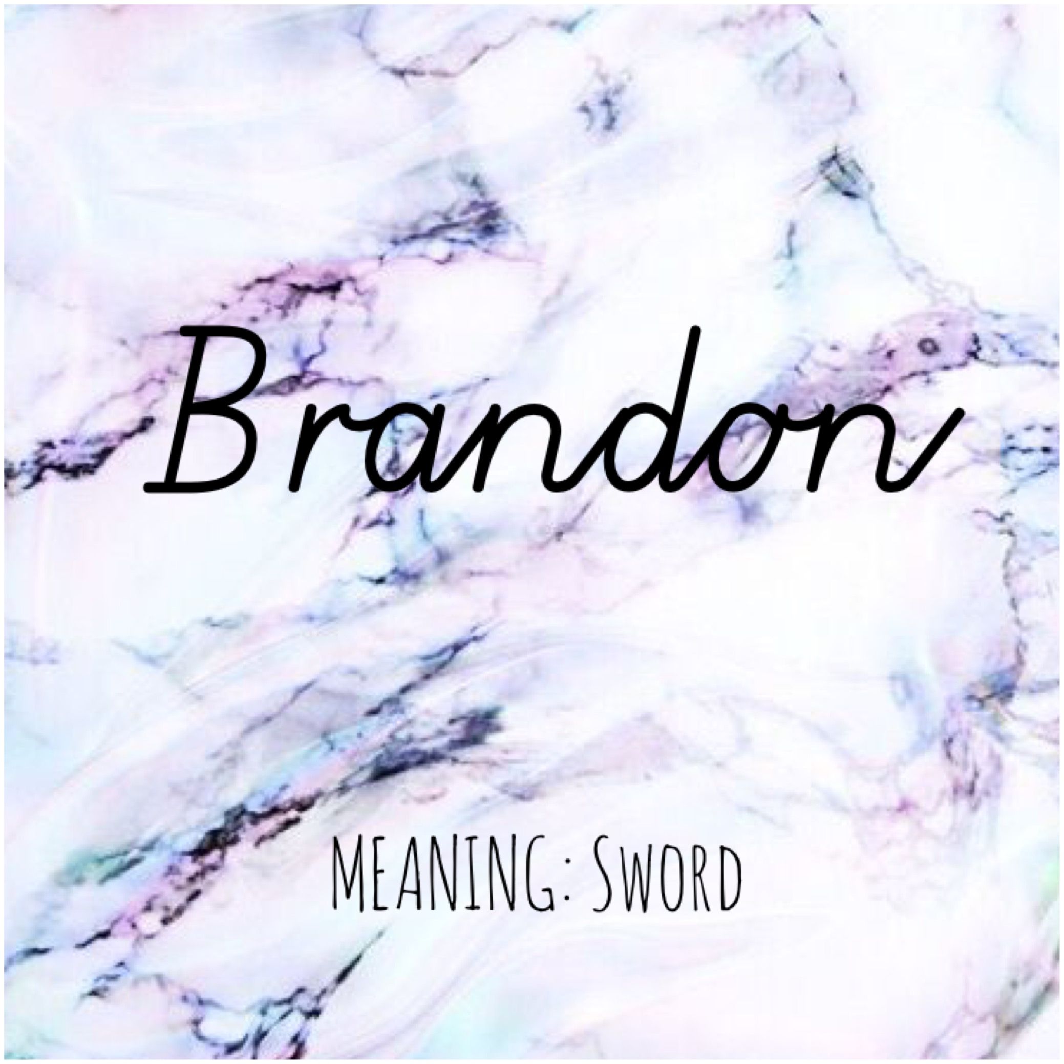 Tatuajes de nombres brandon 10