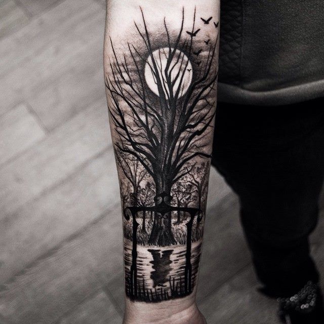 Tatuajes de nombres brazo 26