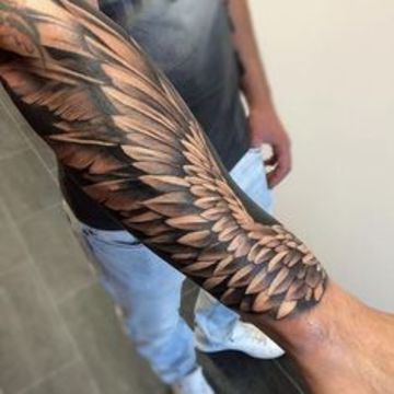 Tatuaggi di nombres brazo completo 10
