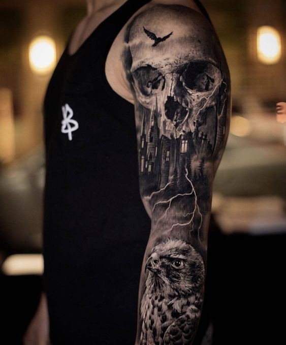 Tatuaggi di nombres brazo completo 12
