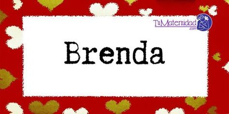 Tattoos of nombres brenda 9