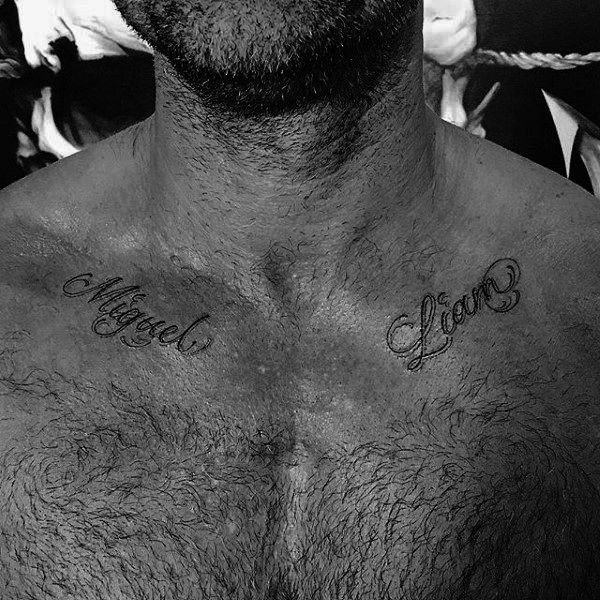Tatuagens de nombres brian 16