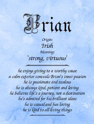 Tatuagens de nombres brian 15