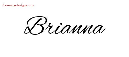 Tatuajes de nombres brianna