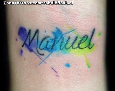Tatuajes de nombres brujulas
