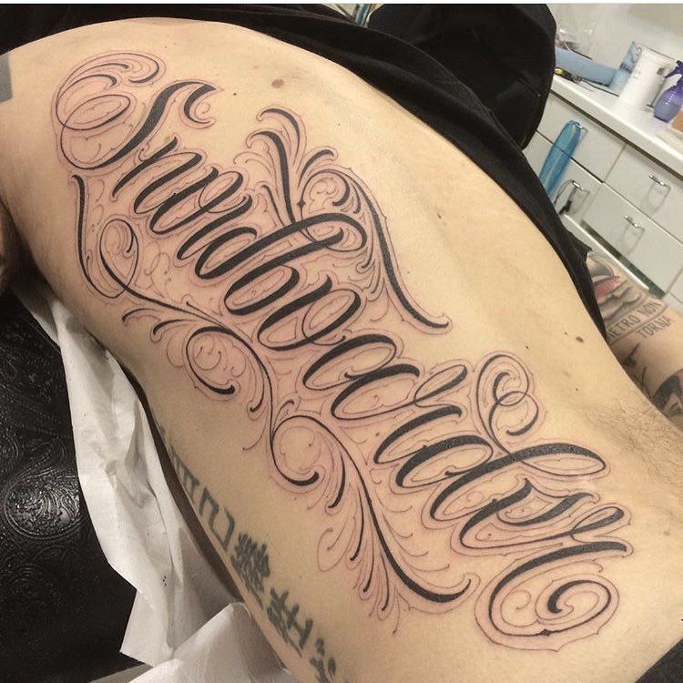 Tatouages de nombres bruno 23