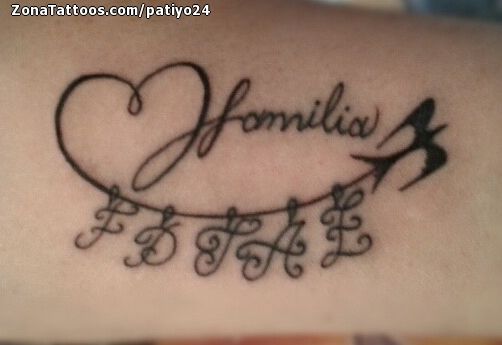 Tattoos von nombres con corazones 33