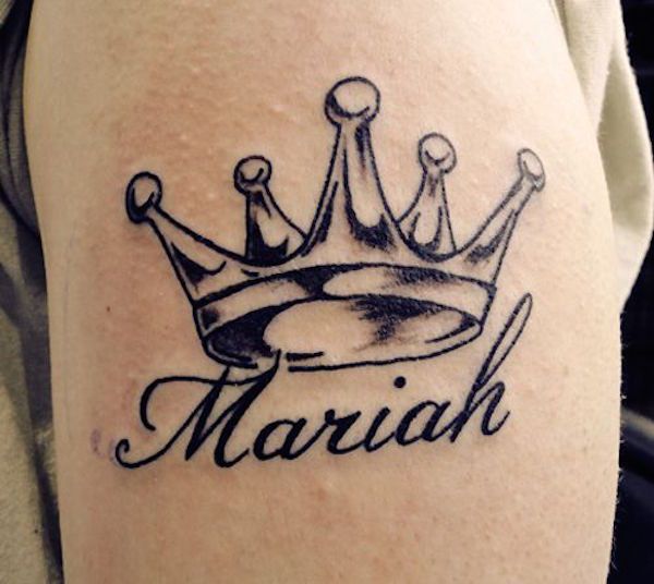 Tatouages de nombres con coronas 14