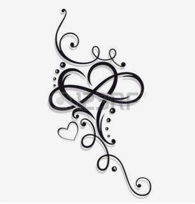 Tattoos von nombres con el simbolo del infinito 16