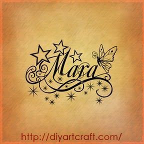Tatuajes de nombres con plumas 8