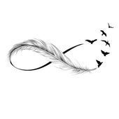 Tatuagens de nombres con plumas en el brazo 13