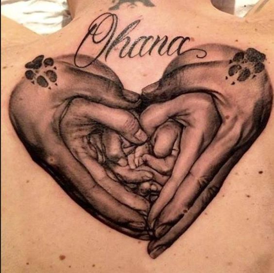 Tatuajes de nombres de hijas para hombres 7