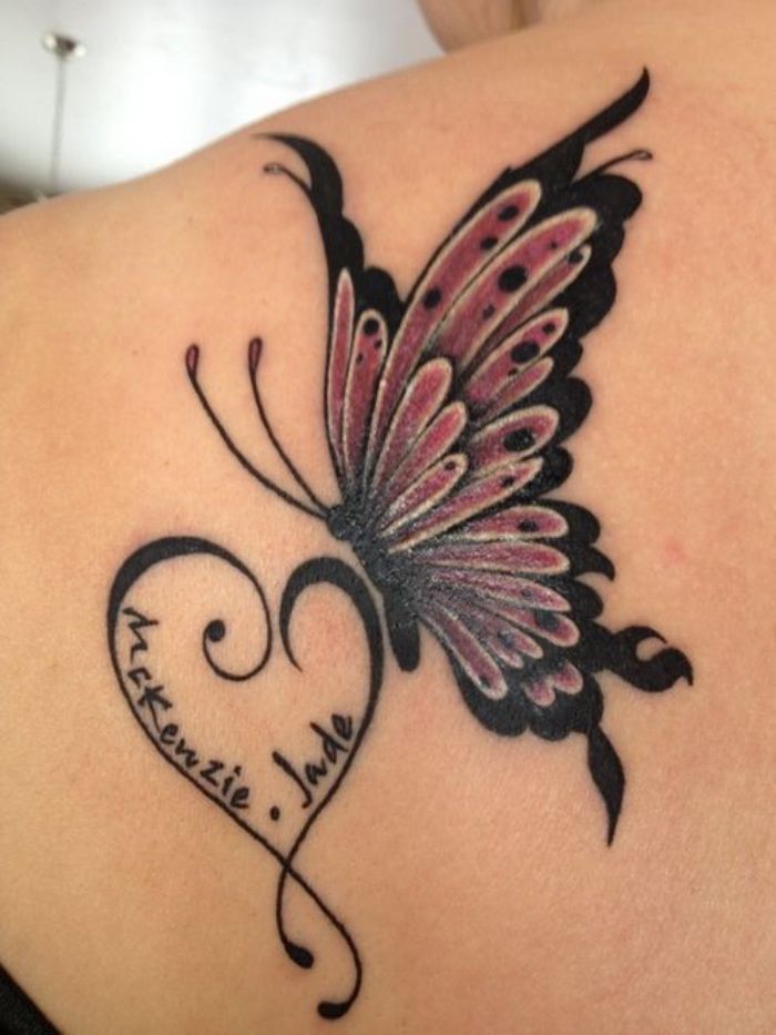 Tatouages de nombres de hijas para mujeres 15