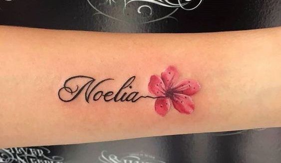 Tatouages de nombres de hijas para mujeres 3