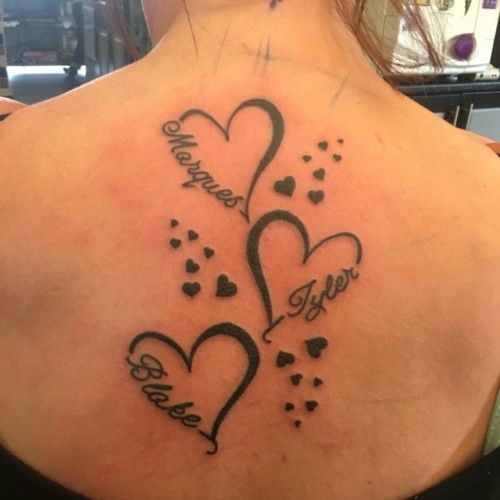Tatouages de nombres de hijas para mujeres 24