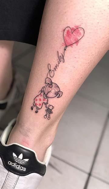 Tatouages de nombres de hijas para mujeres 46