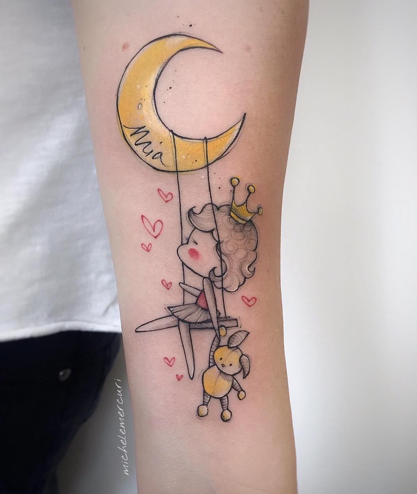 Tatouages de nombres de hijas para mujeres 36