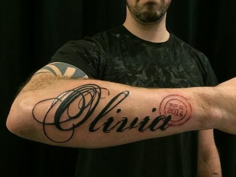 Tatuajes de nombres de parejas 6