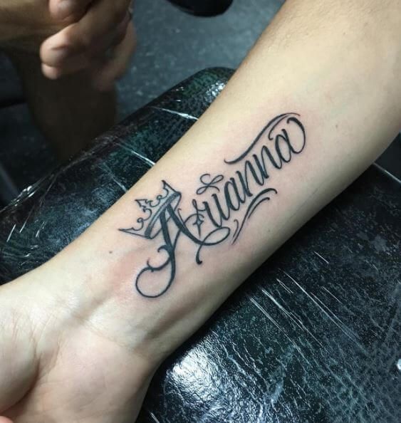Tatuajes de nombres de parejas 28