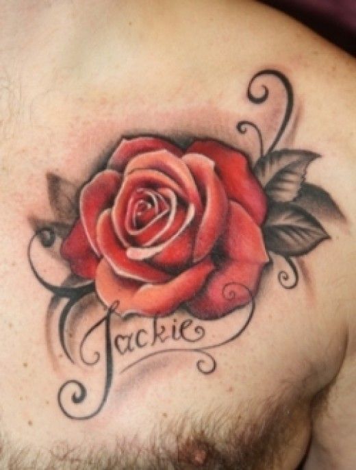 Tatuajes de nombres donde quedan mejor