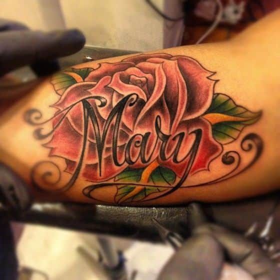 Tatuagens de nombres donde quedan mejor 7