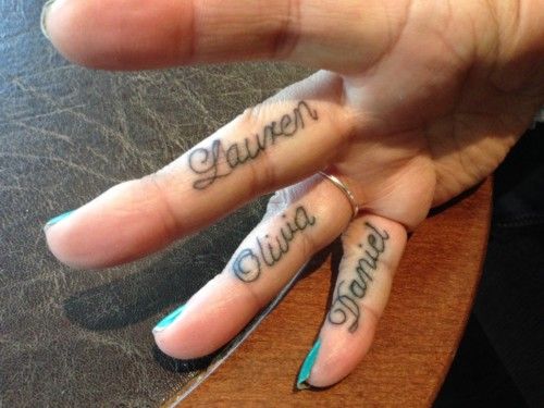 Tatuagens de nombres donde quedan mejor 39