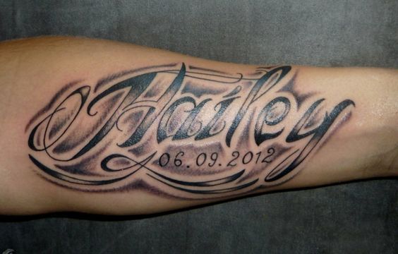 Tatouages de nombres en el brazo para hombres 26