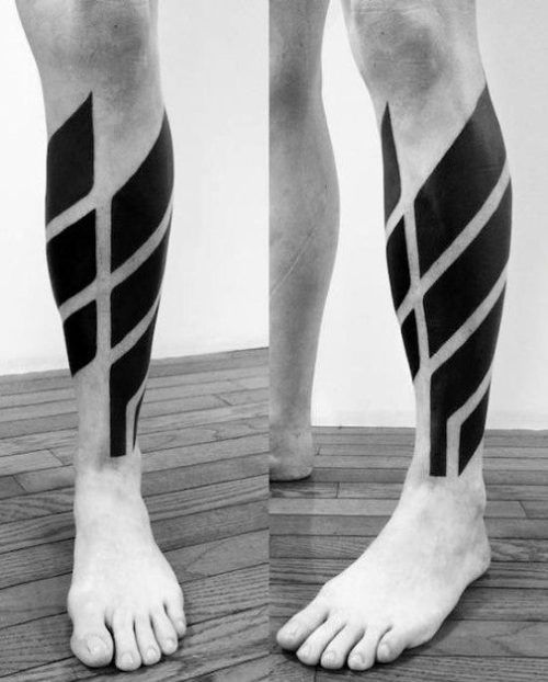 Tatuaggi di nombres en la pierna 4