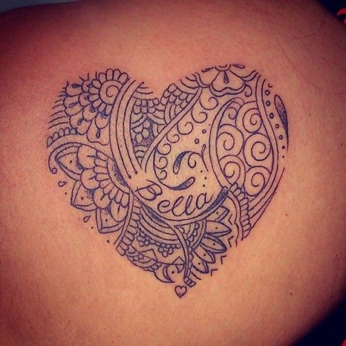 Tatuaggi di nombres en la pierna 14