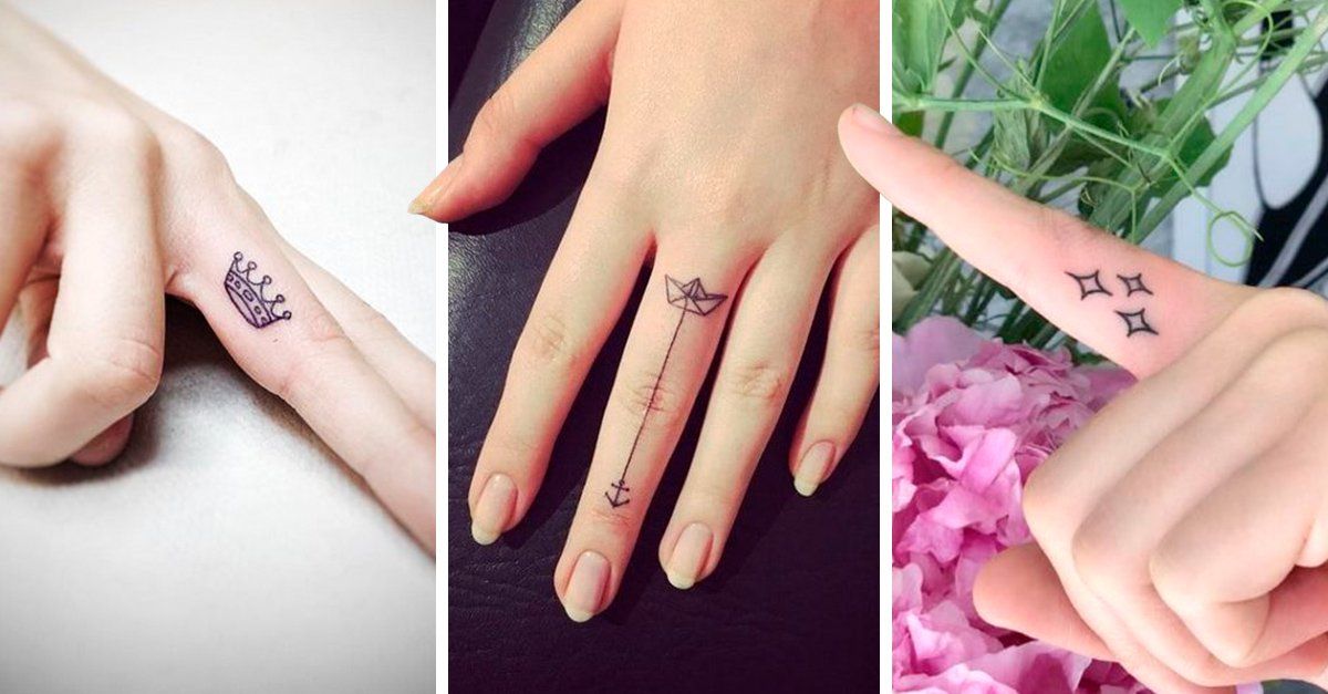 Tattoos von nombres en los dedos 17