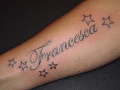 Tatuajes de nombres francesca 4