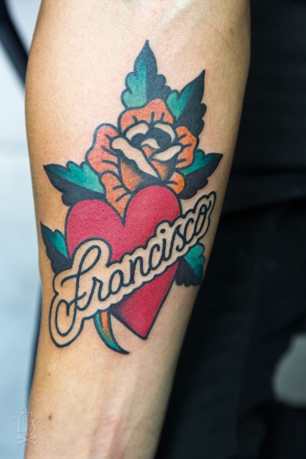 Tatuajes de nombres francisco 78