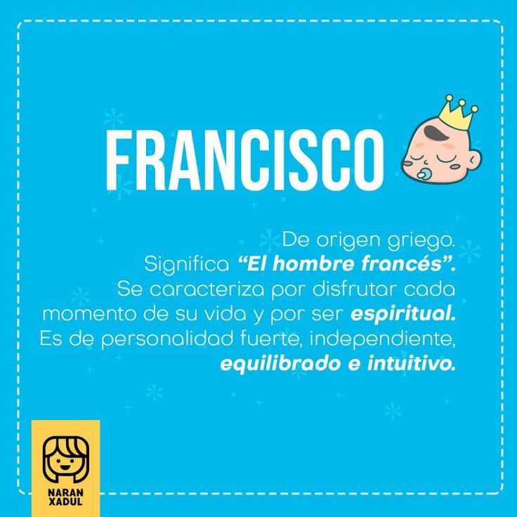Tatuajes de nombres francisco 71