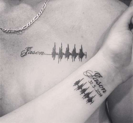 Tattoos of nombres iker 15