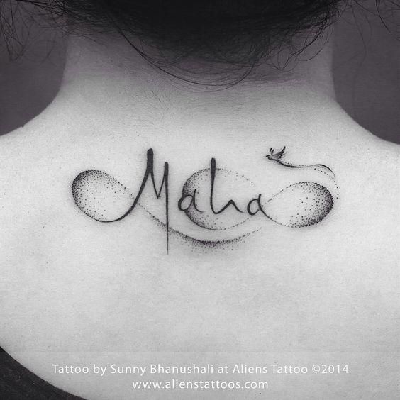 Tattoos of nombres infinito 2