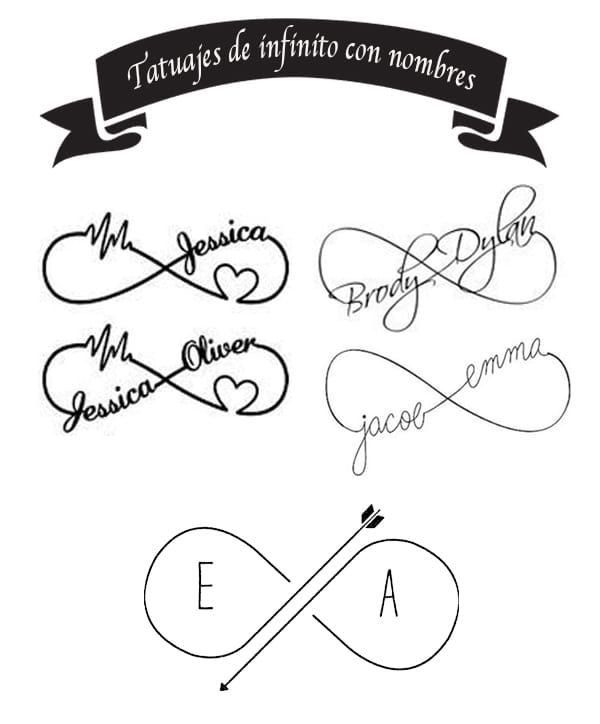 Tatuajes de nombres iniciales