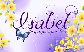 Tatuagens de nombres isabel 35