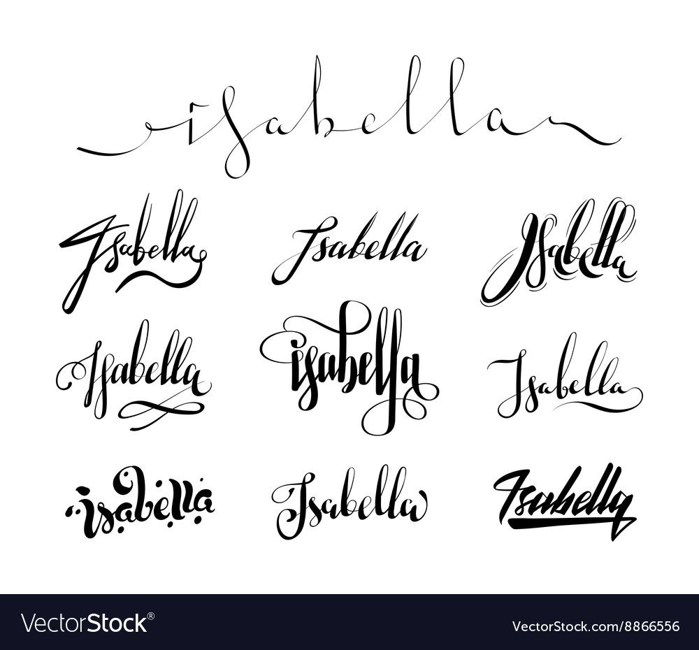 Tattoos of nombres isabella 13