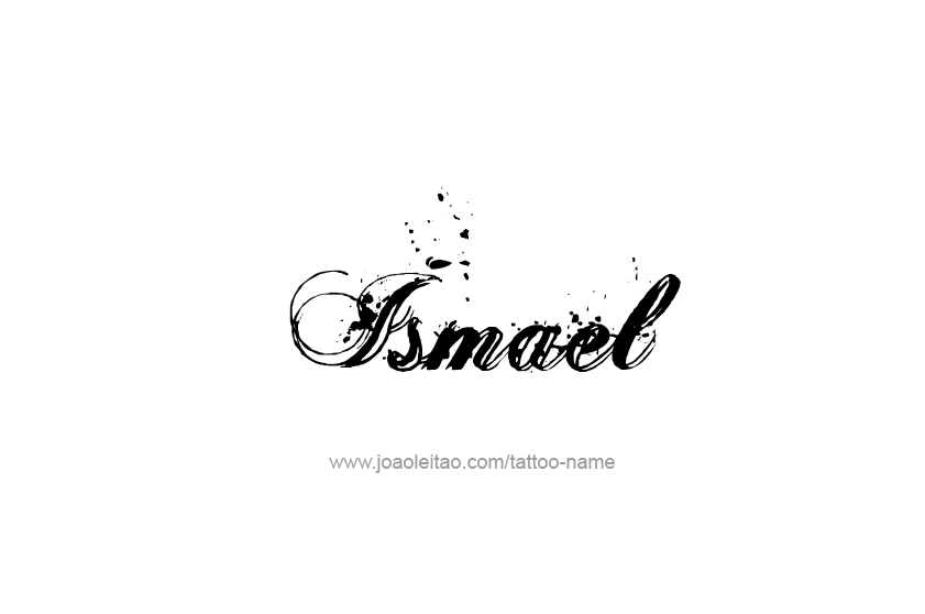 Tattoos of nombres ismael 34