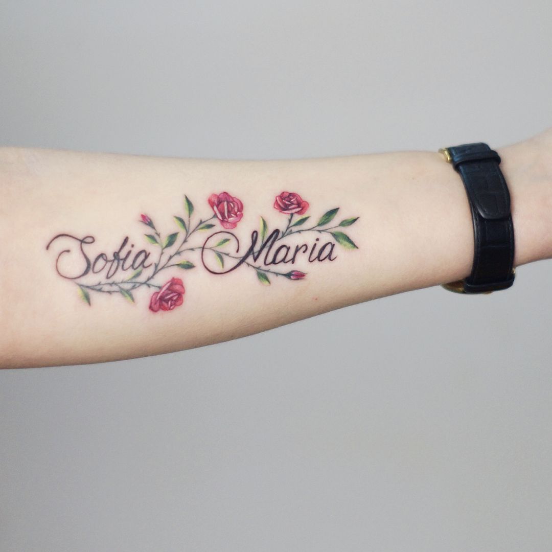 Tatuaggi di nombres jessica 4