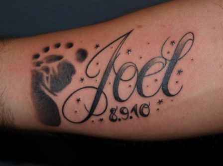 Tattoos of nombres joel 16
