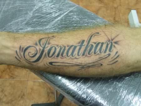 Tattoos of nombres jonathan 16