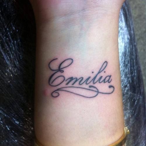 Tatuajes de nombres karen