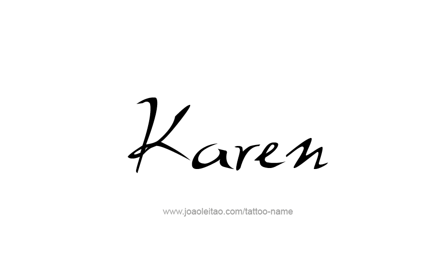 Tatuajes de nombres karla 52