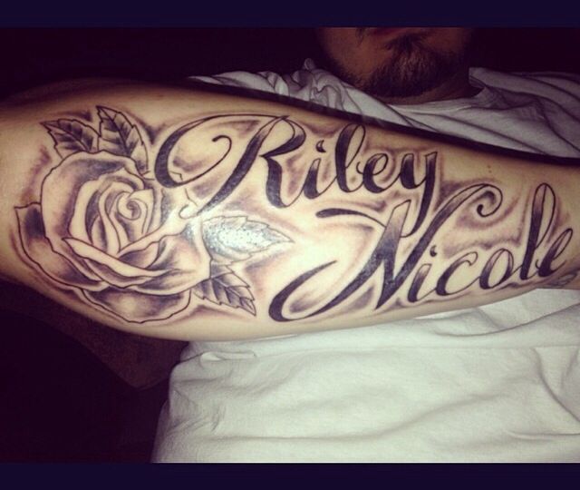 Tattoos of nombres kevin sombreado 27