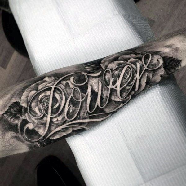 Tattoos of nombres kevin sombreado 12